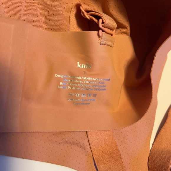 Knix by Knixwear “Evolution” Pink Seamless Bra - Women’s Size 7 (See Size Chart) - Picture 5 of 8